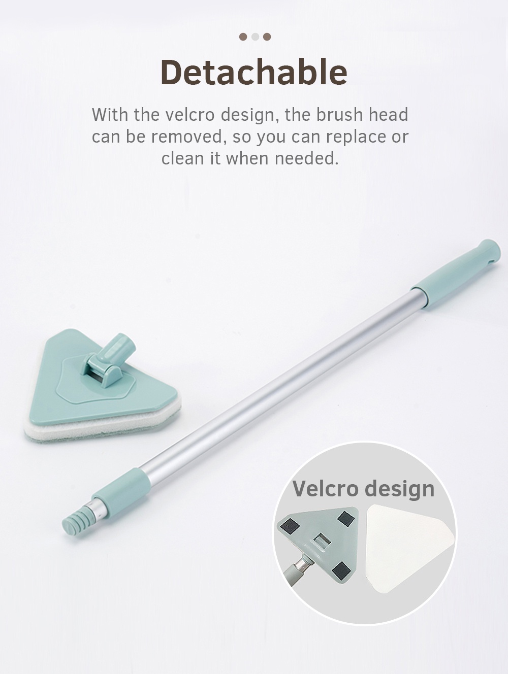 Telescopic Bathtub Brush Window Glass Scrubber-6